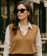 Regata Tricot Feminina Gola V Leve e Elegante | Lize